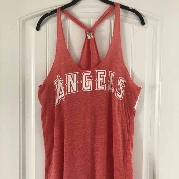 PINK Victoria's Secret Tops - Vintage Style Crossed Back Angels Baseball Tank